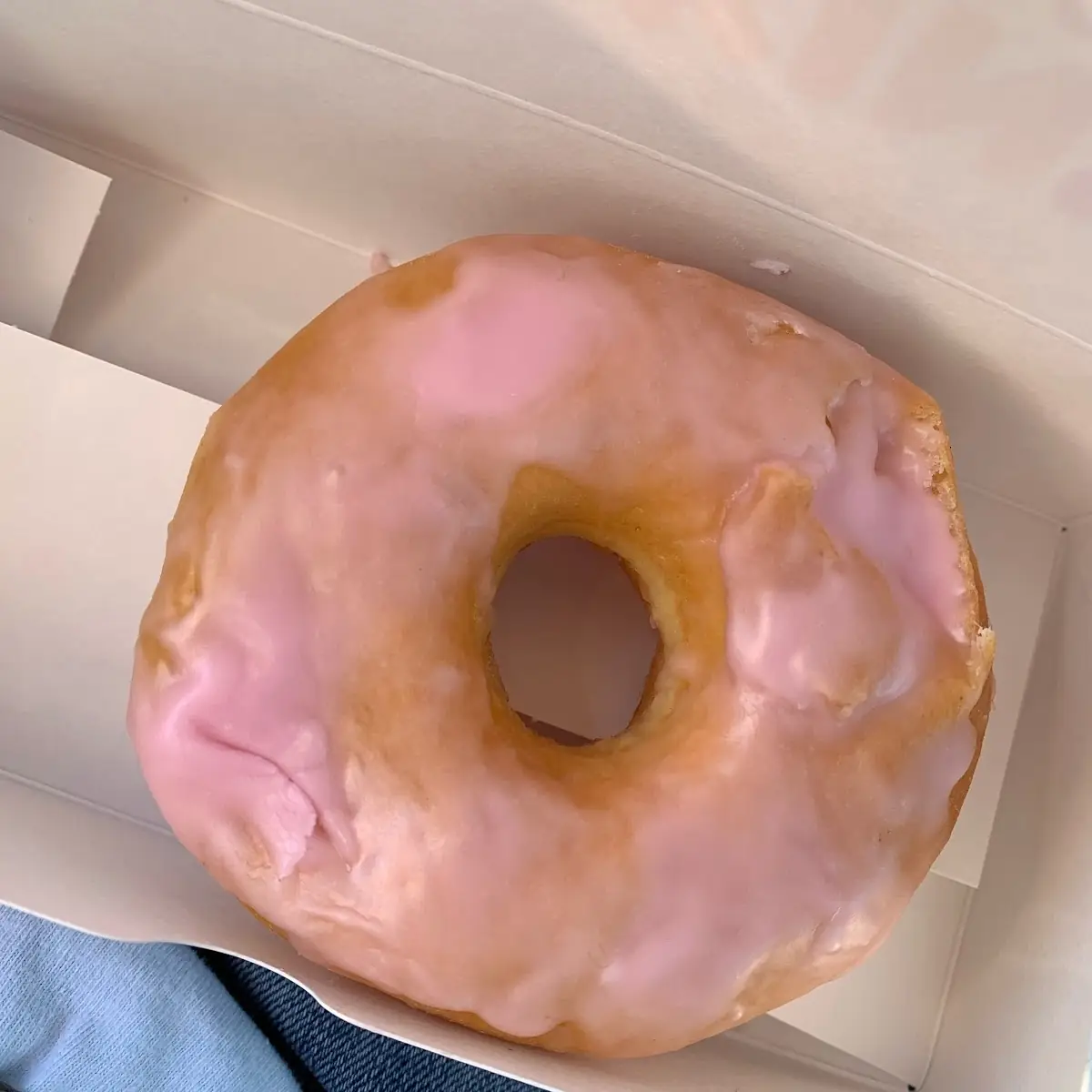 Strawberry Frosted Donut
