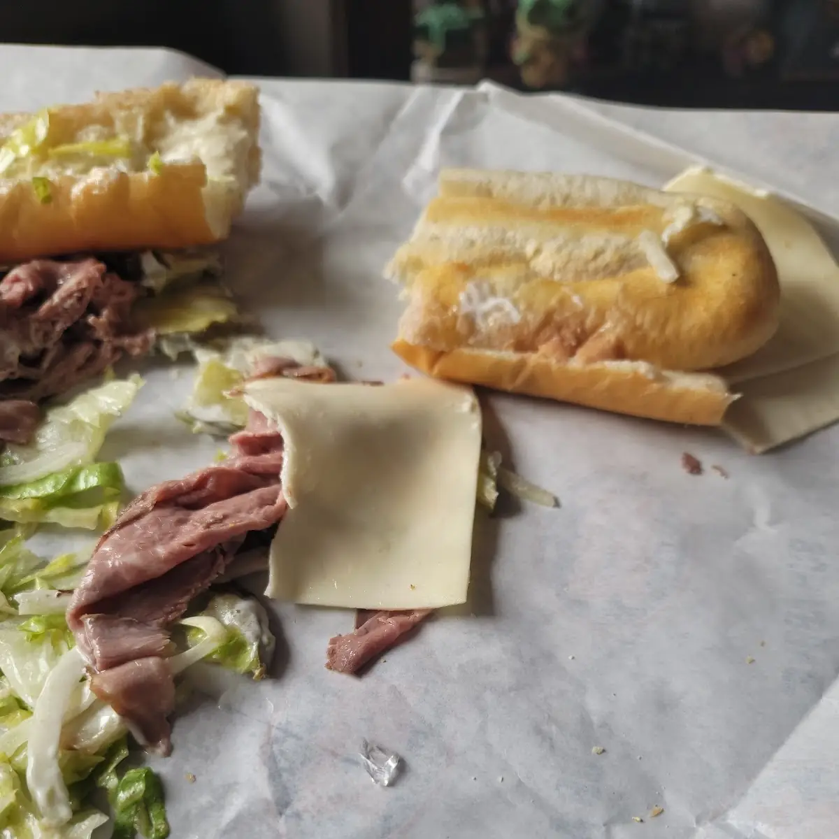 Roast Beef and Provolone