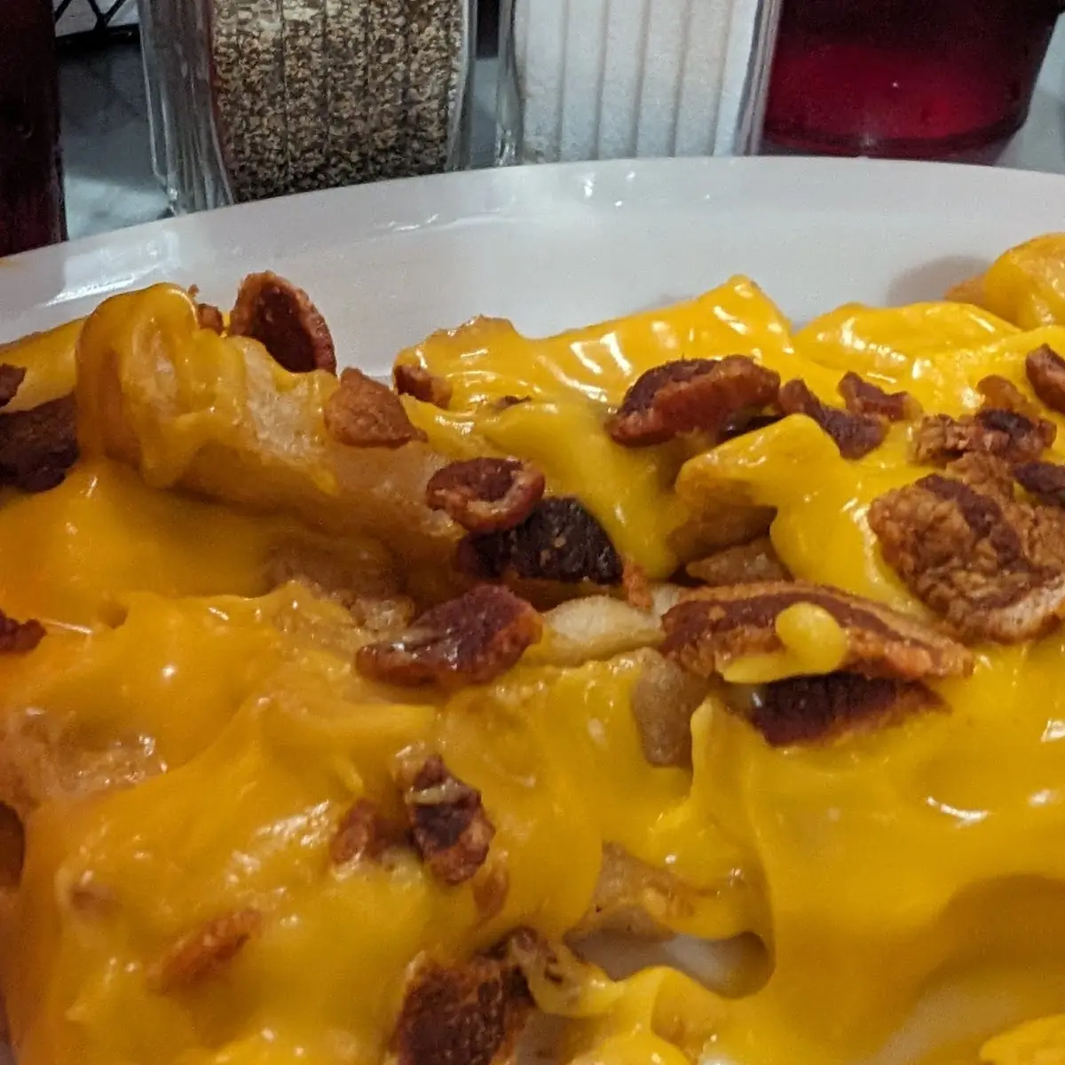 Bacon Cheese Fries with Nacho Cheese