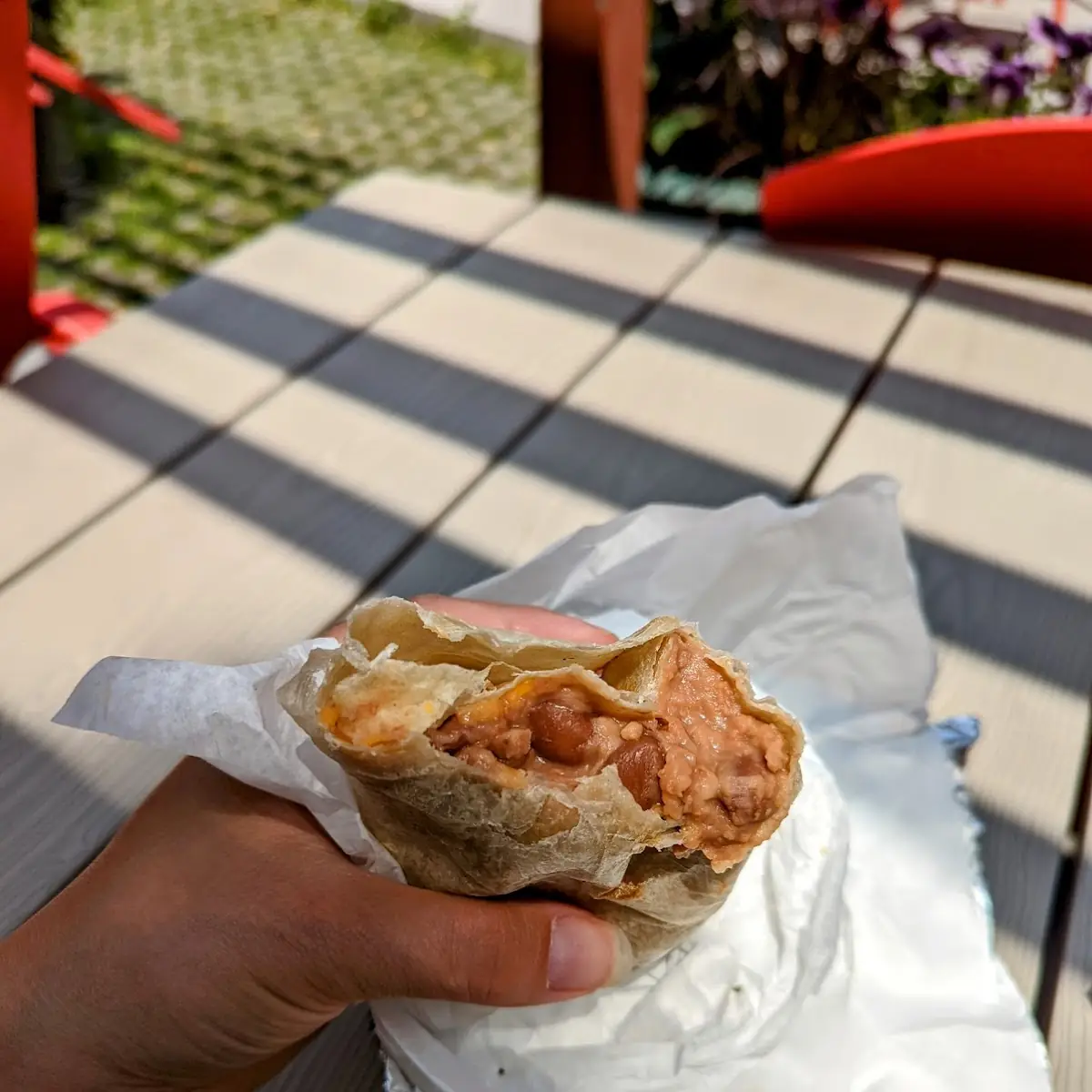 Bean and Cheese Burrito
