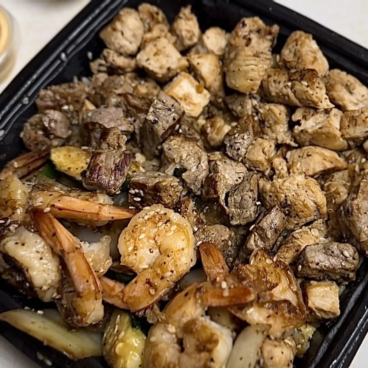 Steak Chicken Shrimp