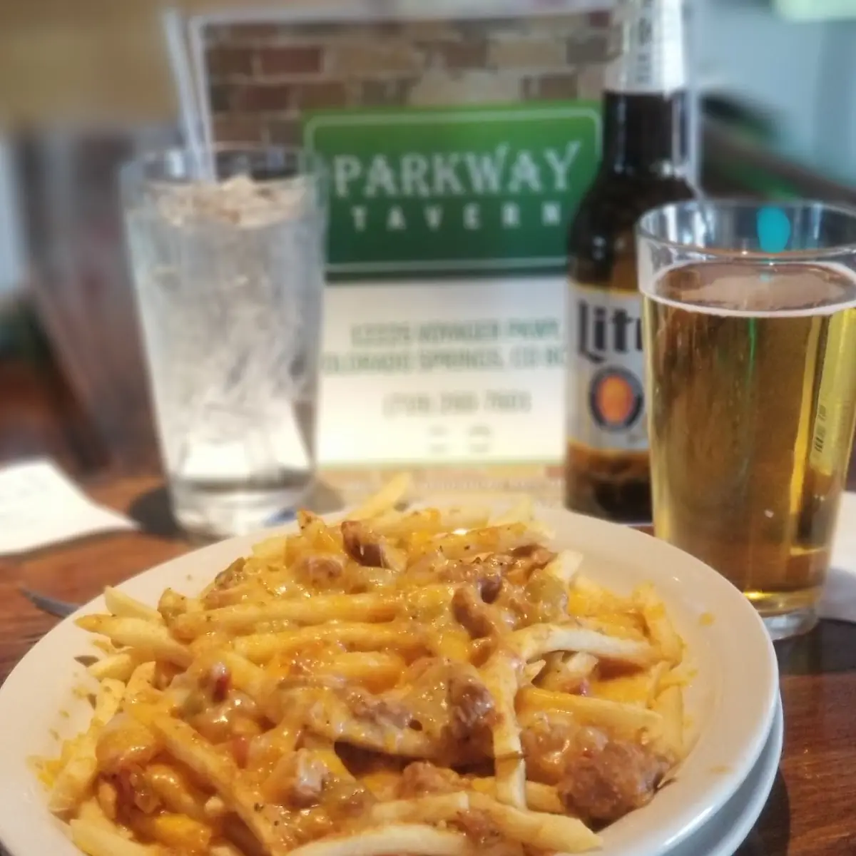 Green Chili Cheese Fries