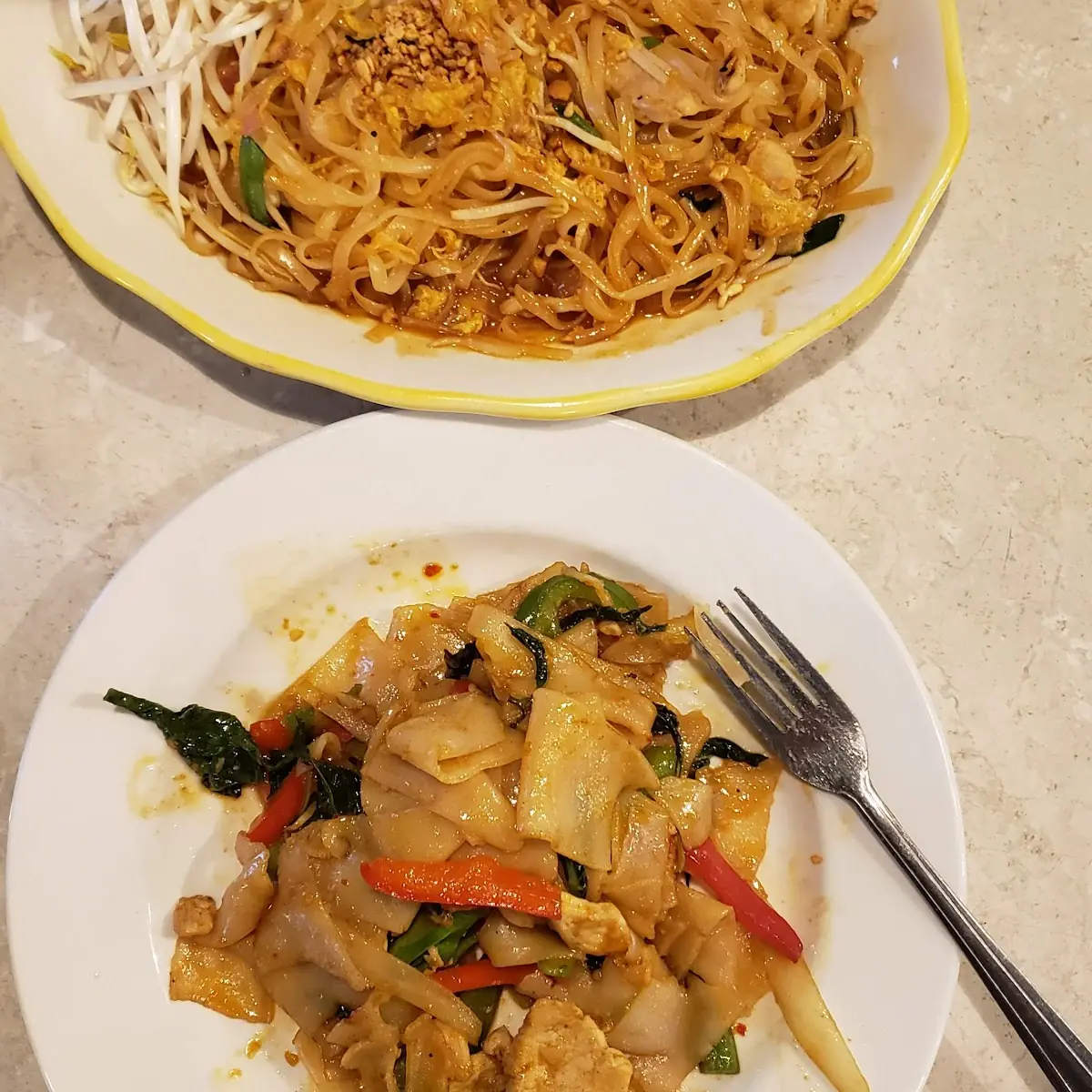 Pad Thai and Drunken Noodles