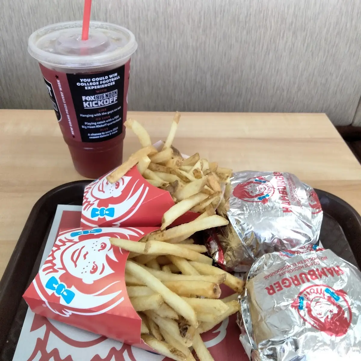 Dave's Double Cheeseburger Combo