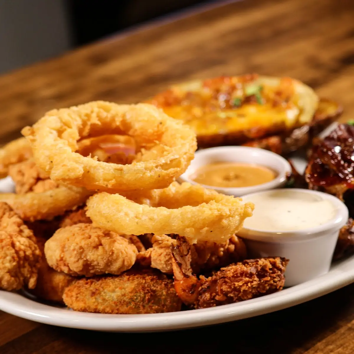 Ale Battered Onion Rings