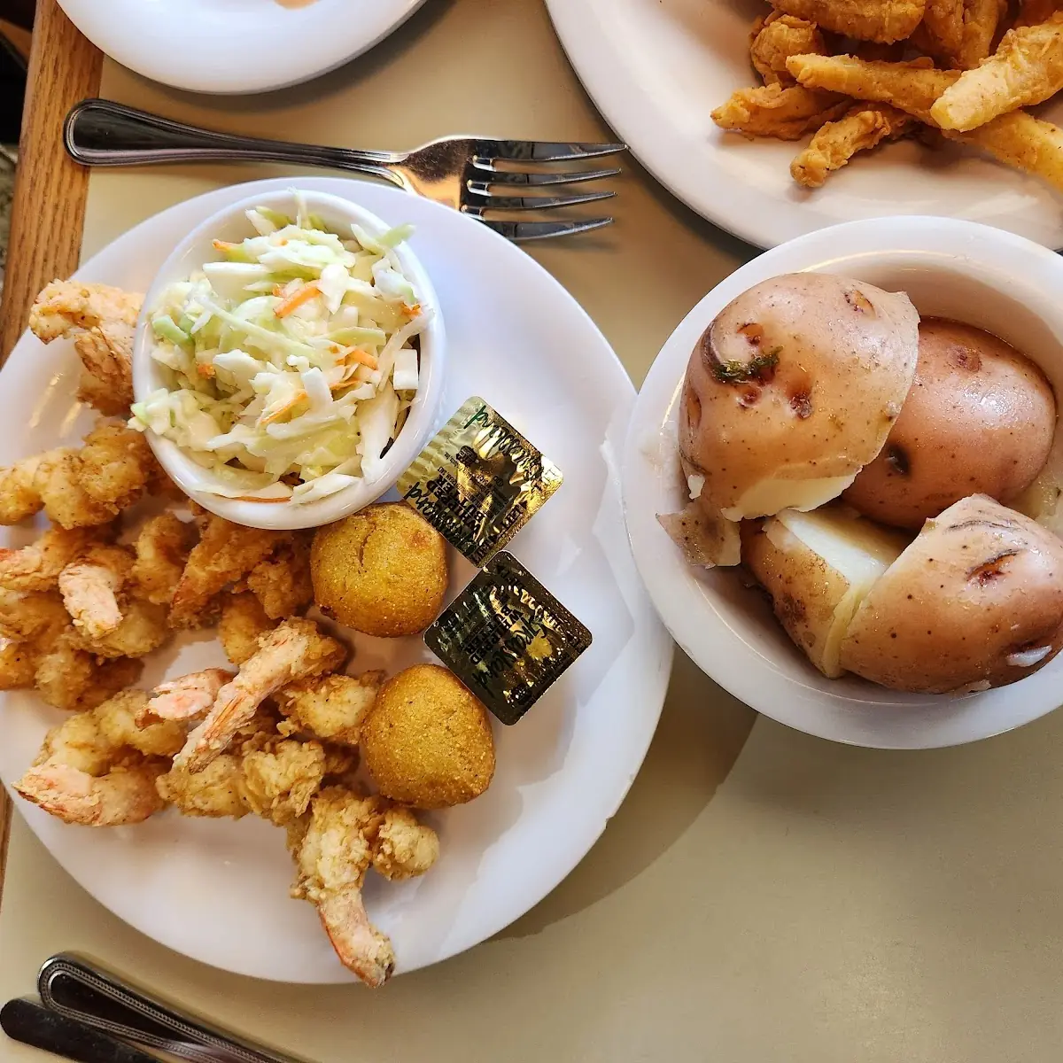 Fried Shrimp Platter
