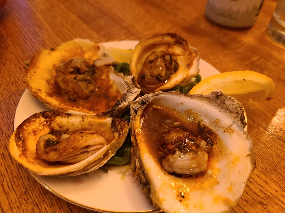 Fire Roasted Oysters