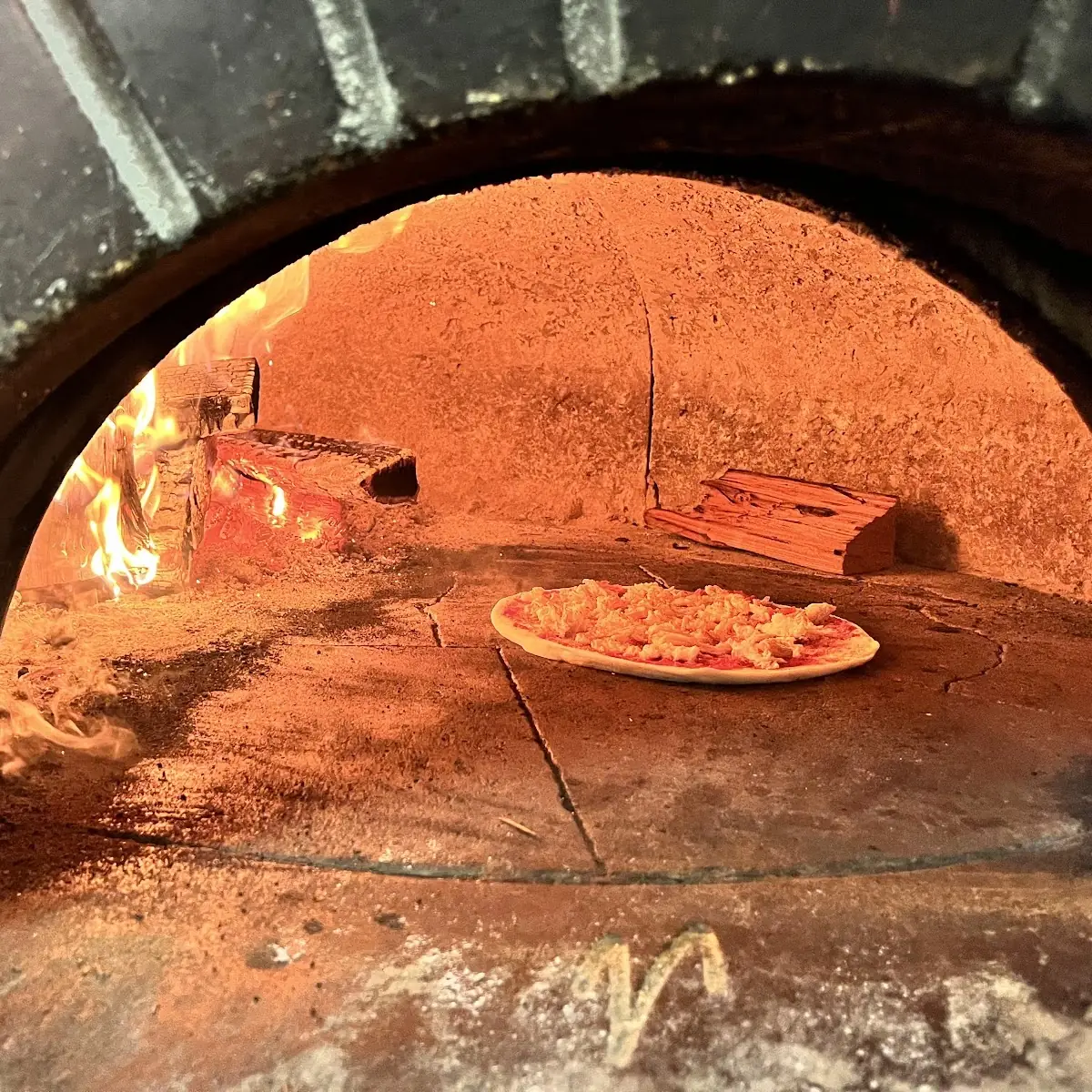 Oven Fired Pepperoni Pizza