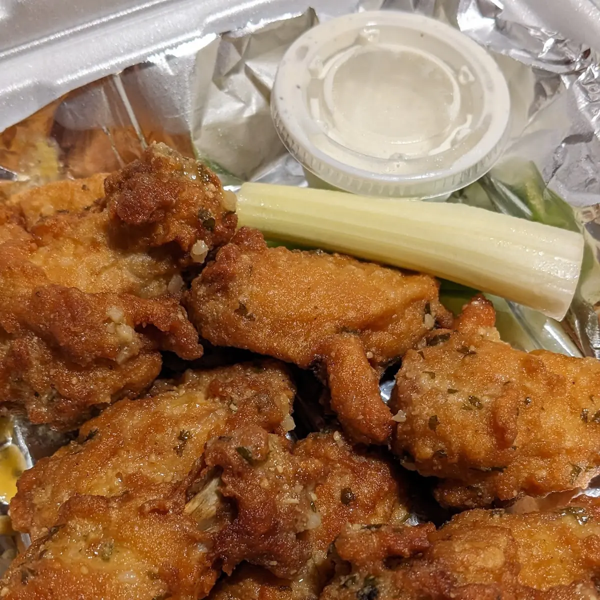 Garlic Parmesan Wings