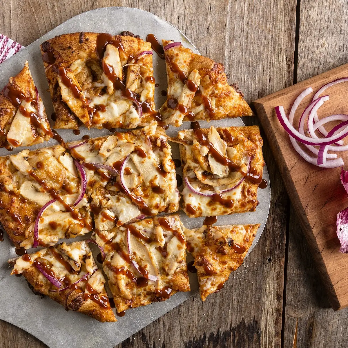 BBQ Chicken Thin Crust