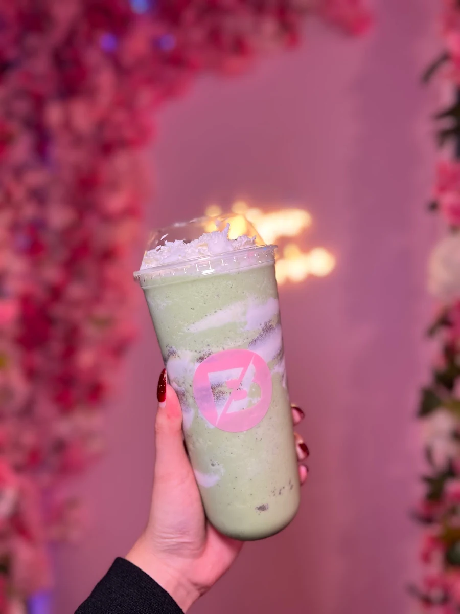 Strawberry Matcha Latte