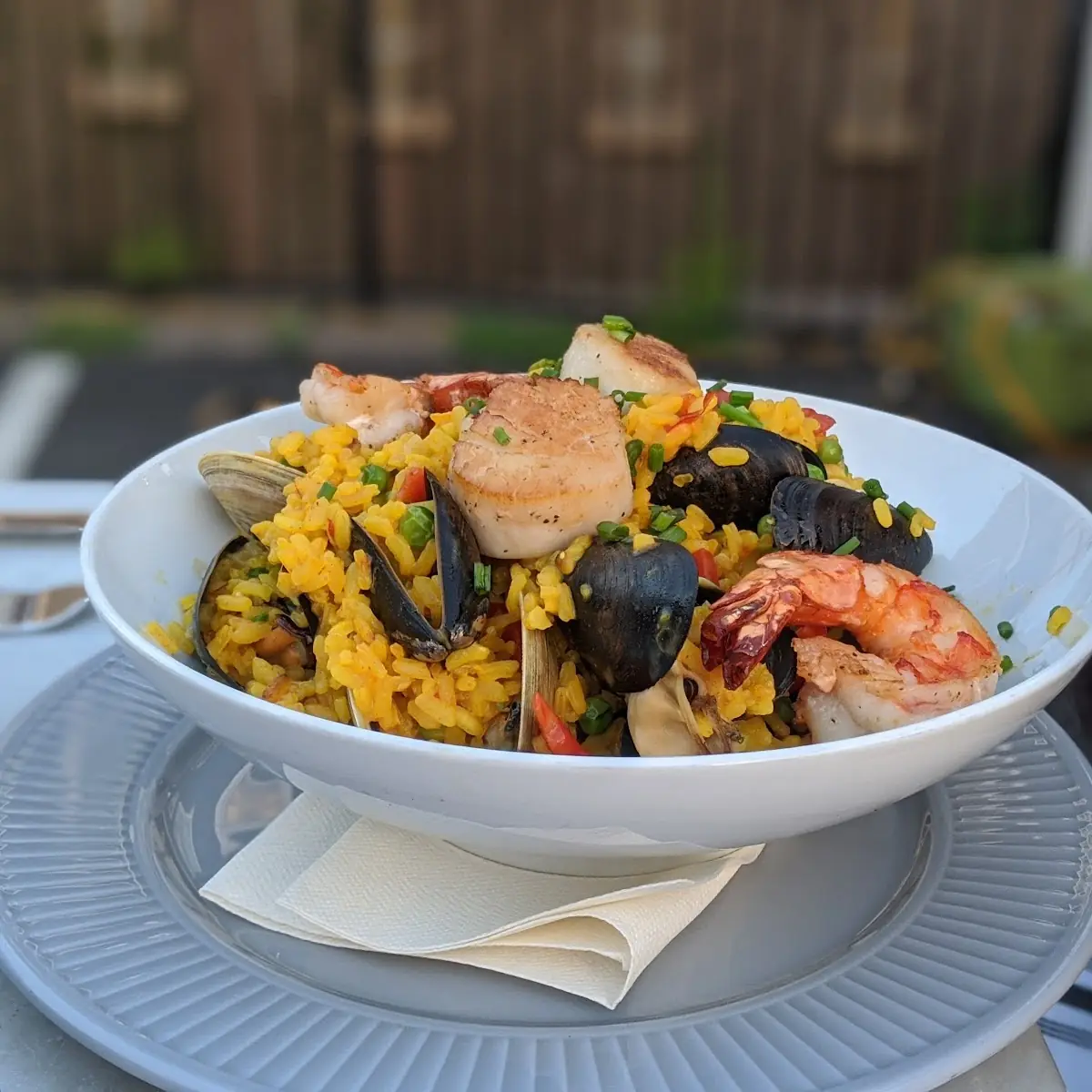 Seafood Paella
