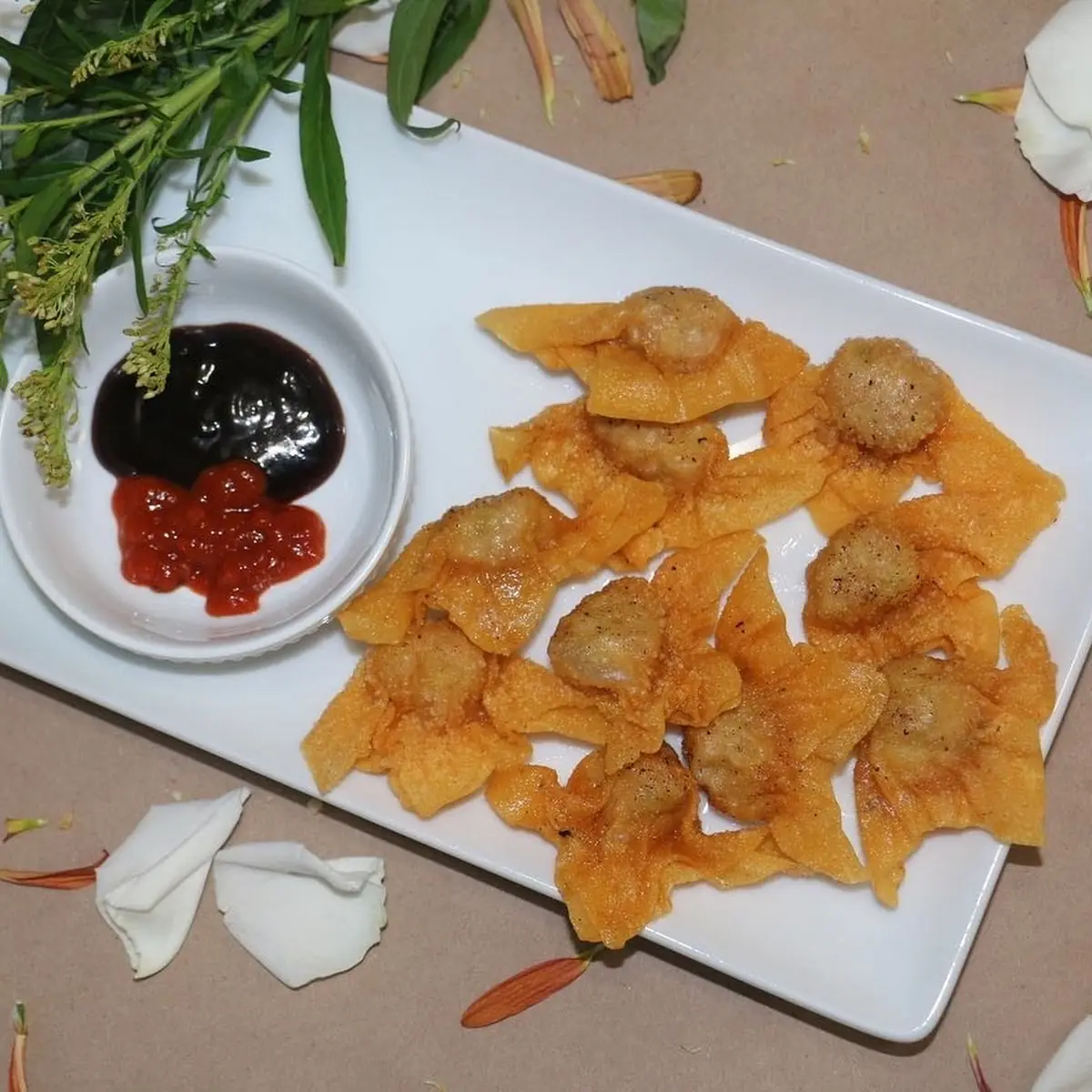 Cream Cheese Fried Wonton