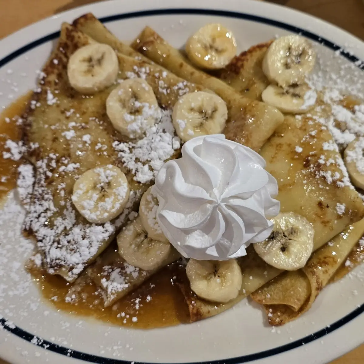Banana Crepes With, IHOP