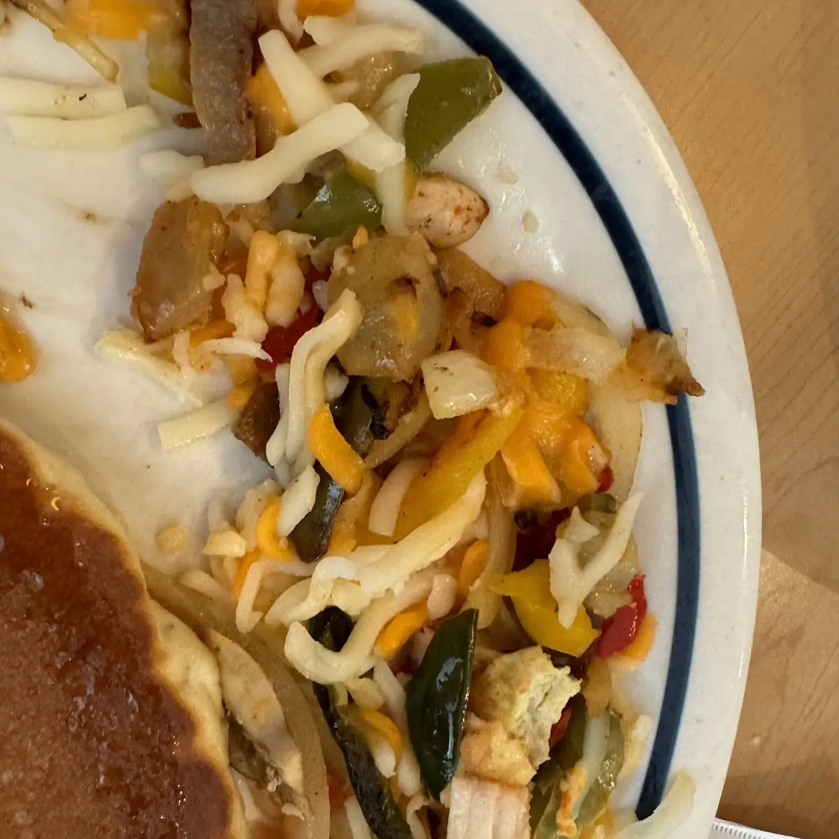 Chicken Fajita Omelette, IHOP