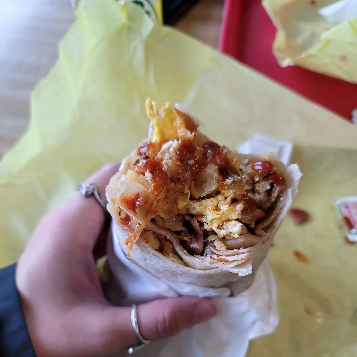 Bacon Breakfast Burrito