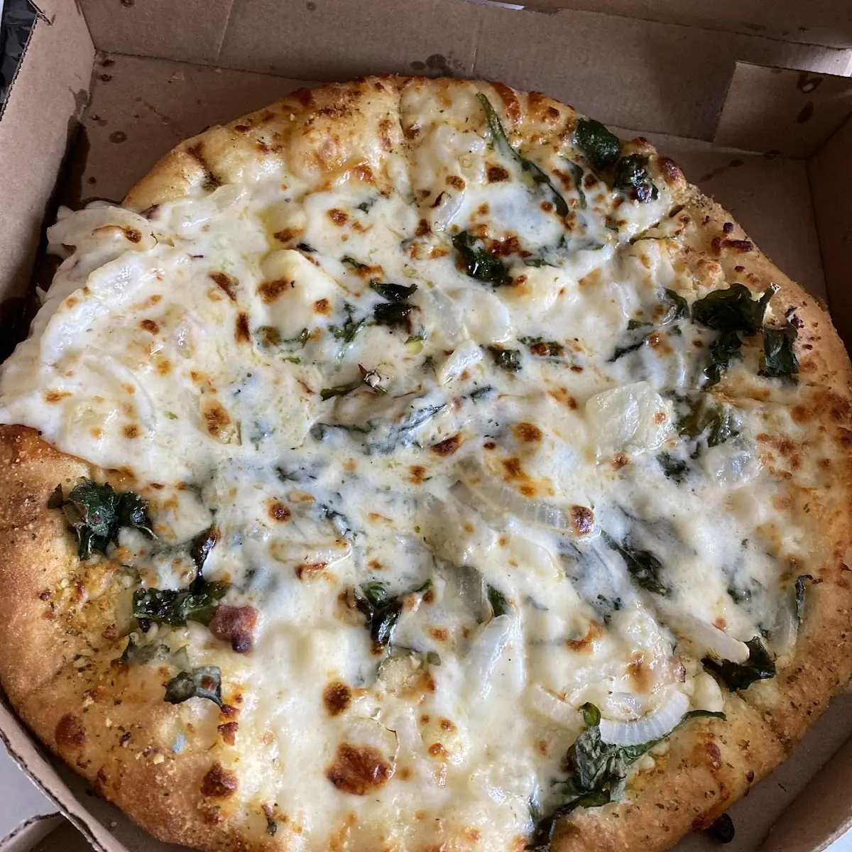 Spinach Pizza