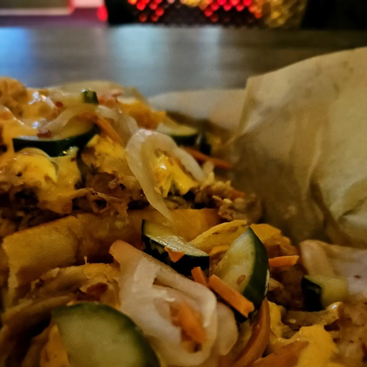 Vietnamese Pulled Pork Sandwich