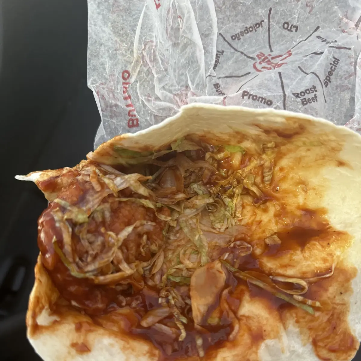 BBQ Chicken Wrap