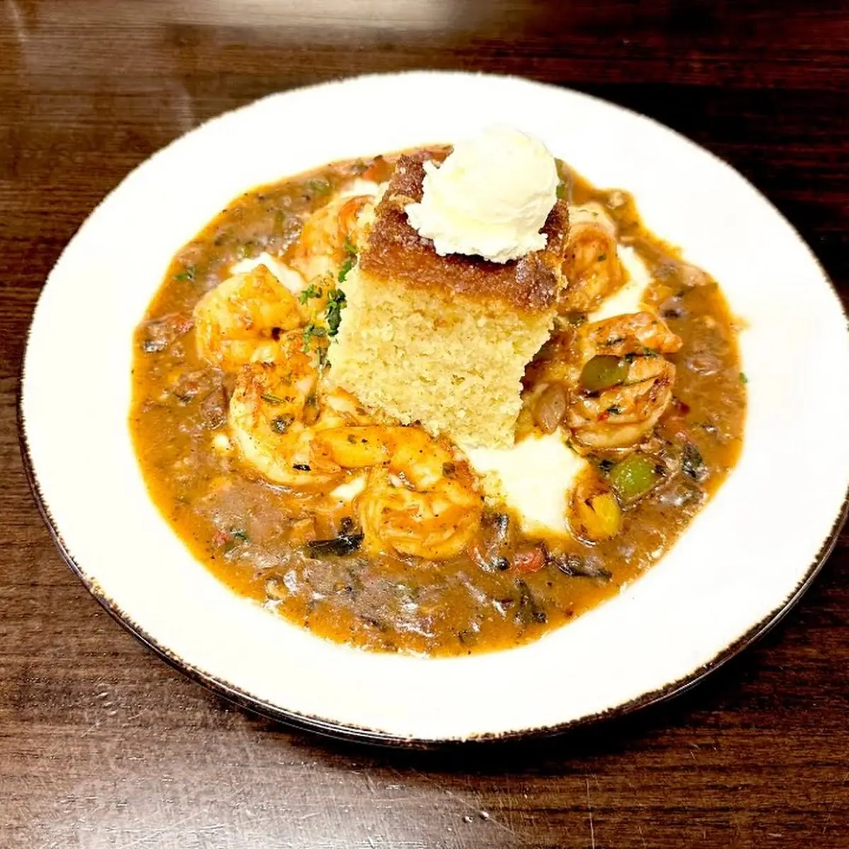Sautéed Shrimp and Grits