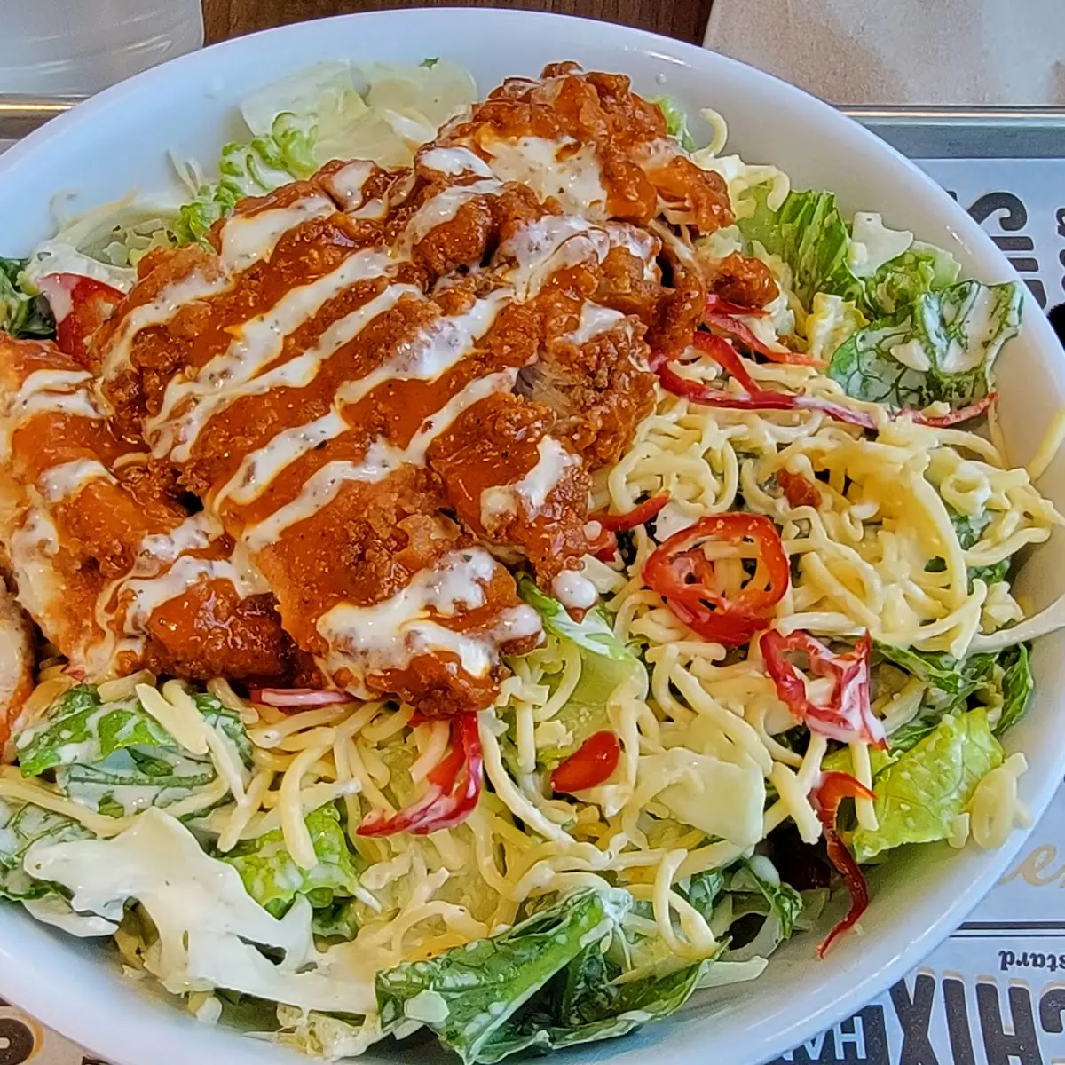 Buffalo Chicken Salad