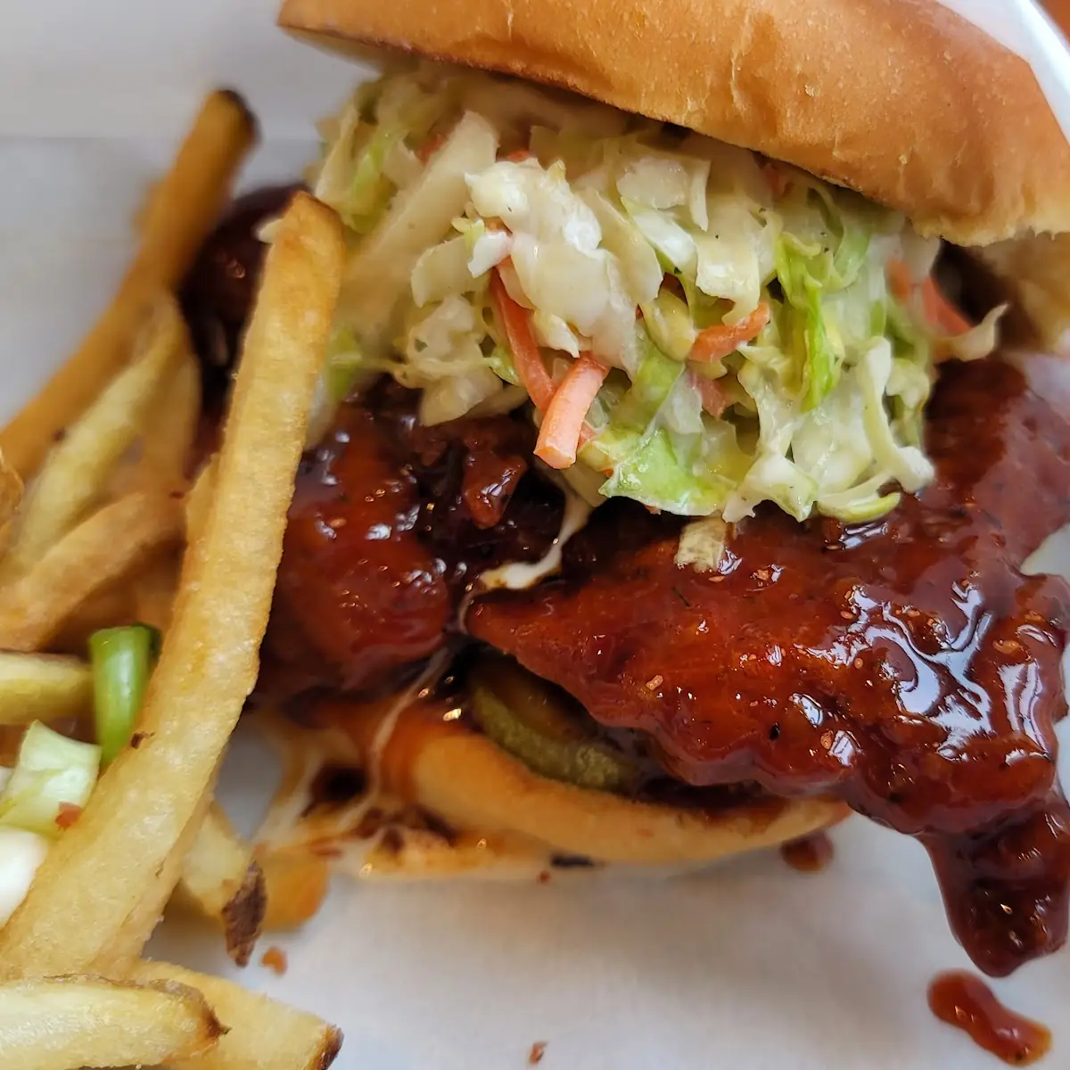 Korean BBQ Chicken Sandwich