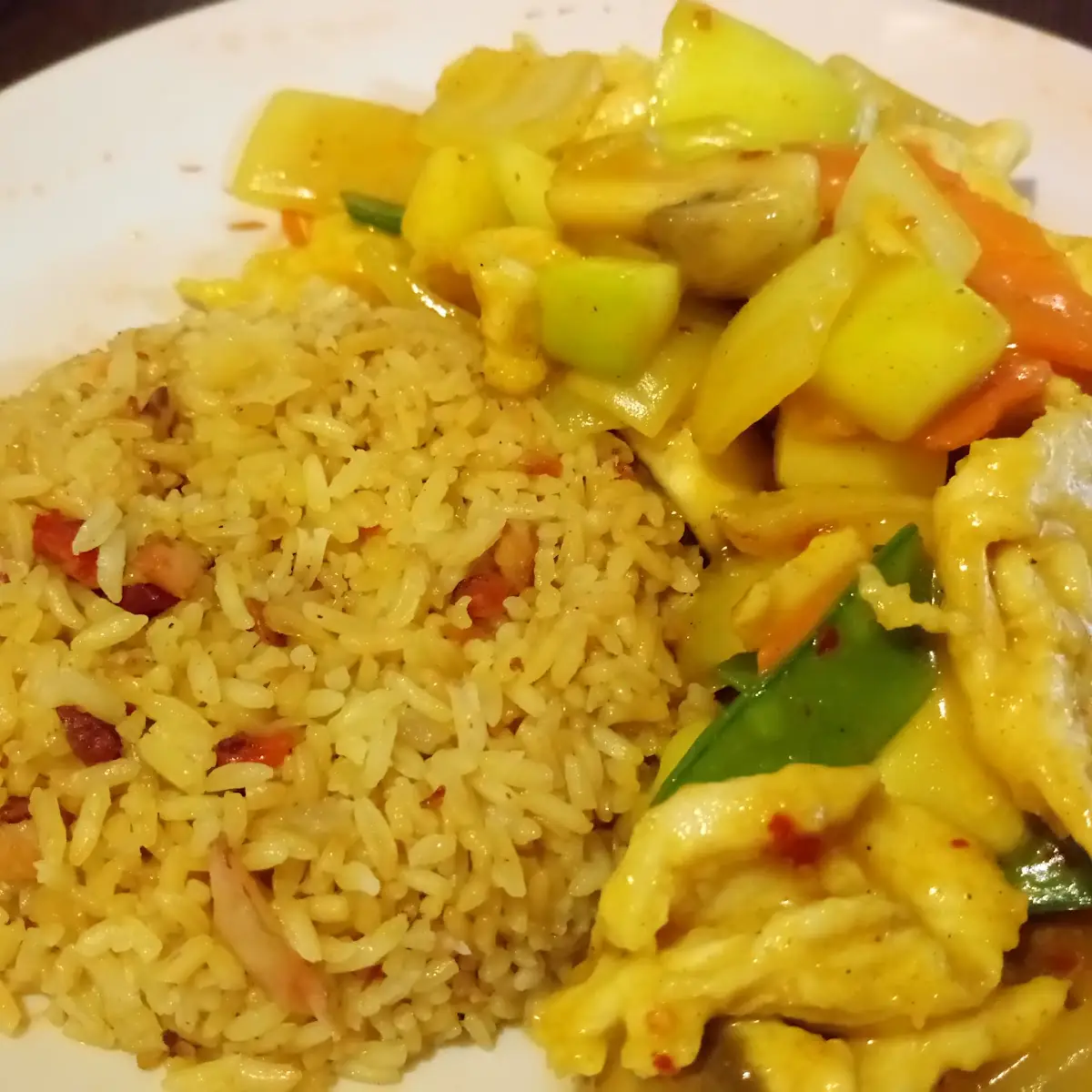 Curry Chicken Lunch Special