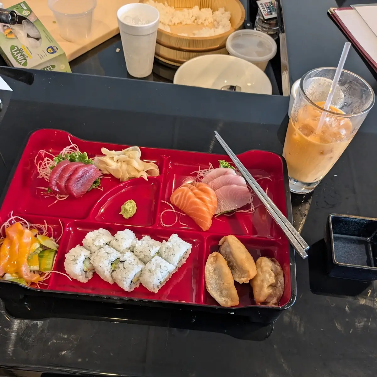 Sashimi Bento Box
