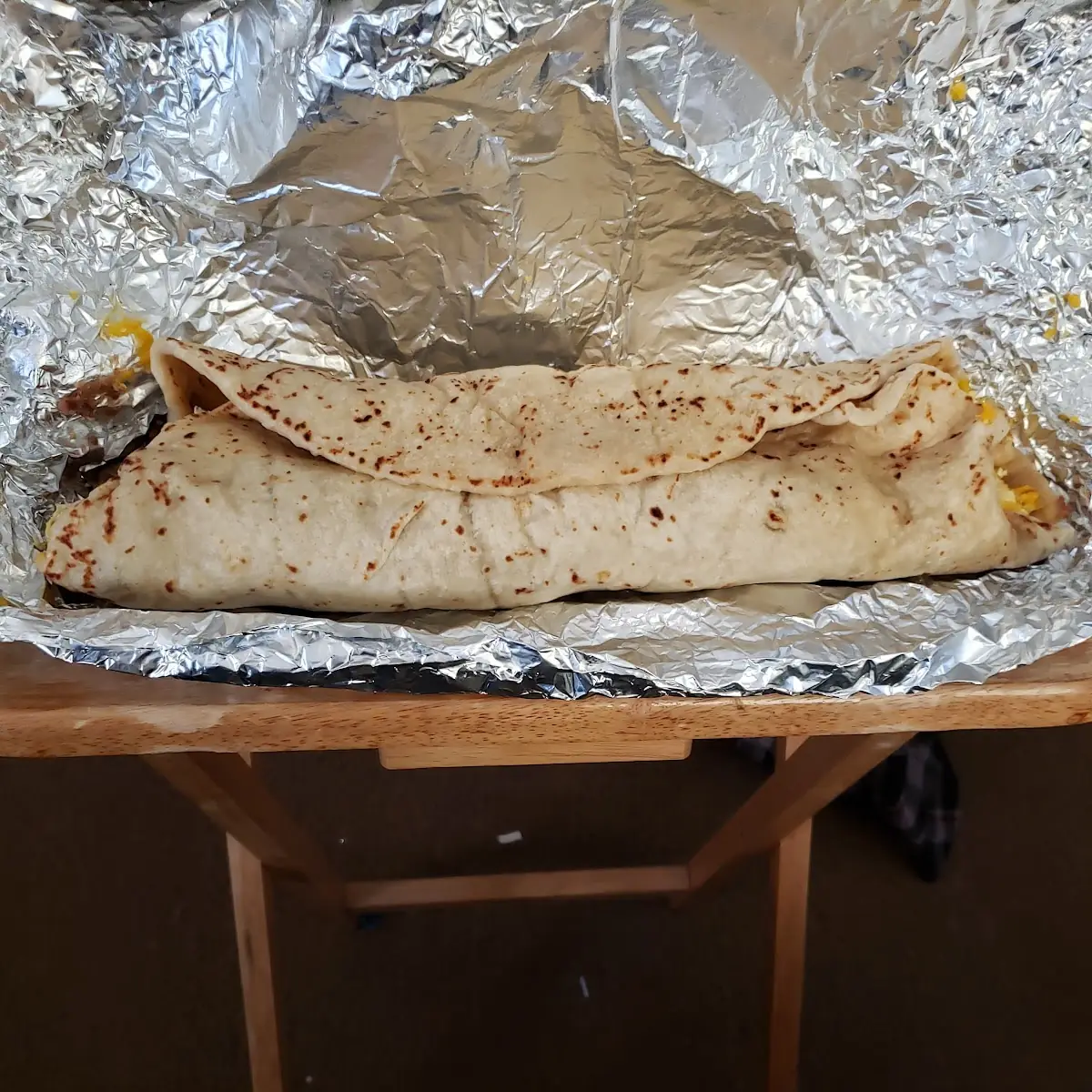 Monster Breakfast Burrito