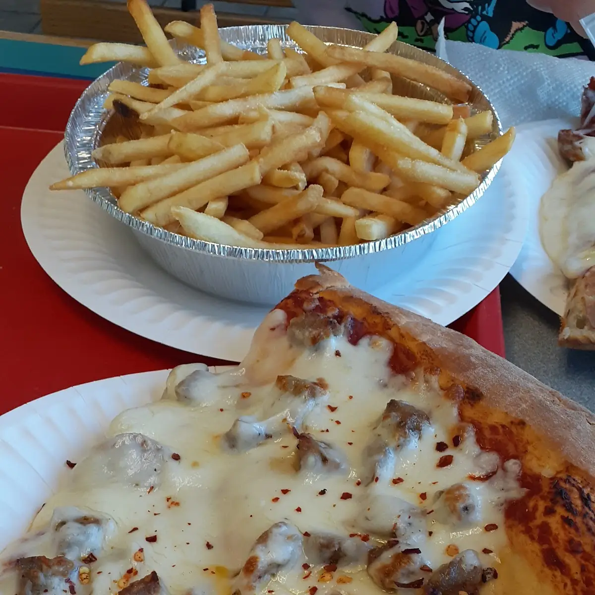 Meatball Pizza