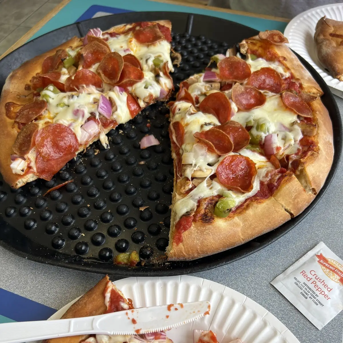 Traditional Veggie Pizza