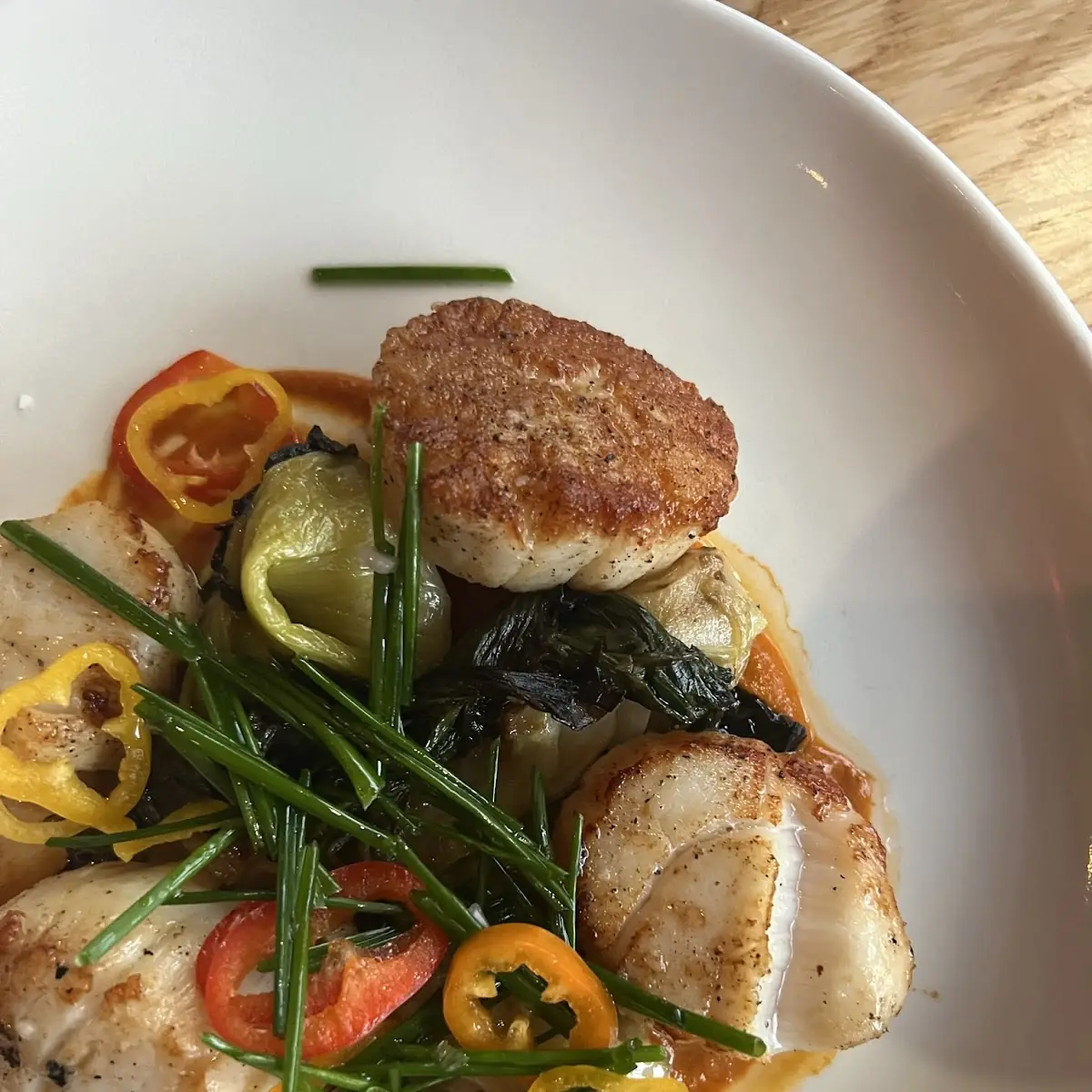 Seared Scallops