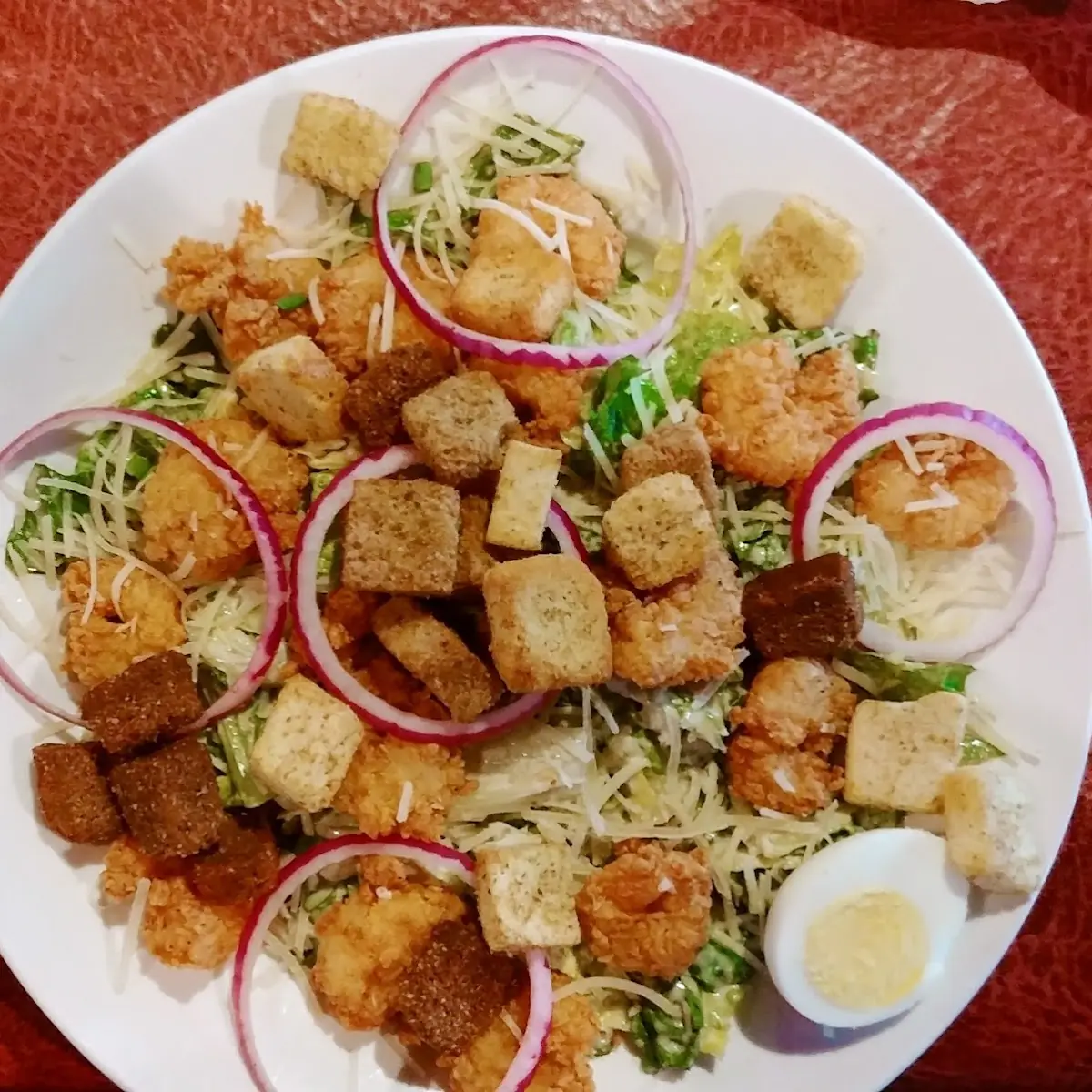 Wonderful Fried Shrimp Salad