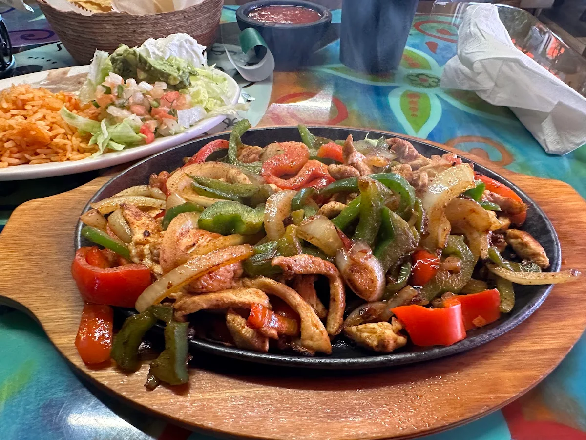 Chicken Fajitas Lunch