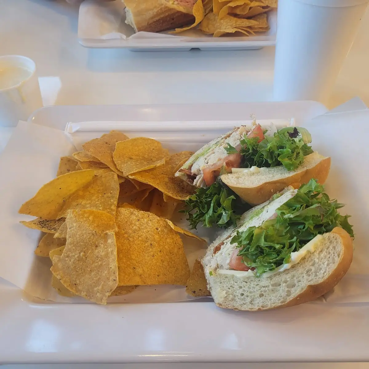 Half Roasted Chicken Sandwich Combo