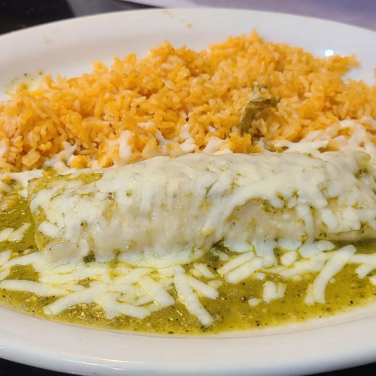 Green Chili Burrito