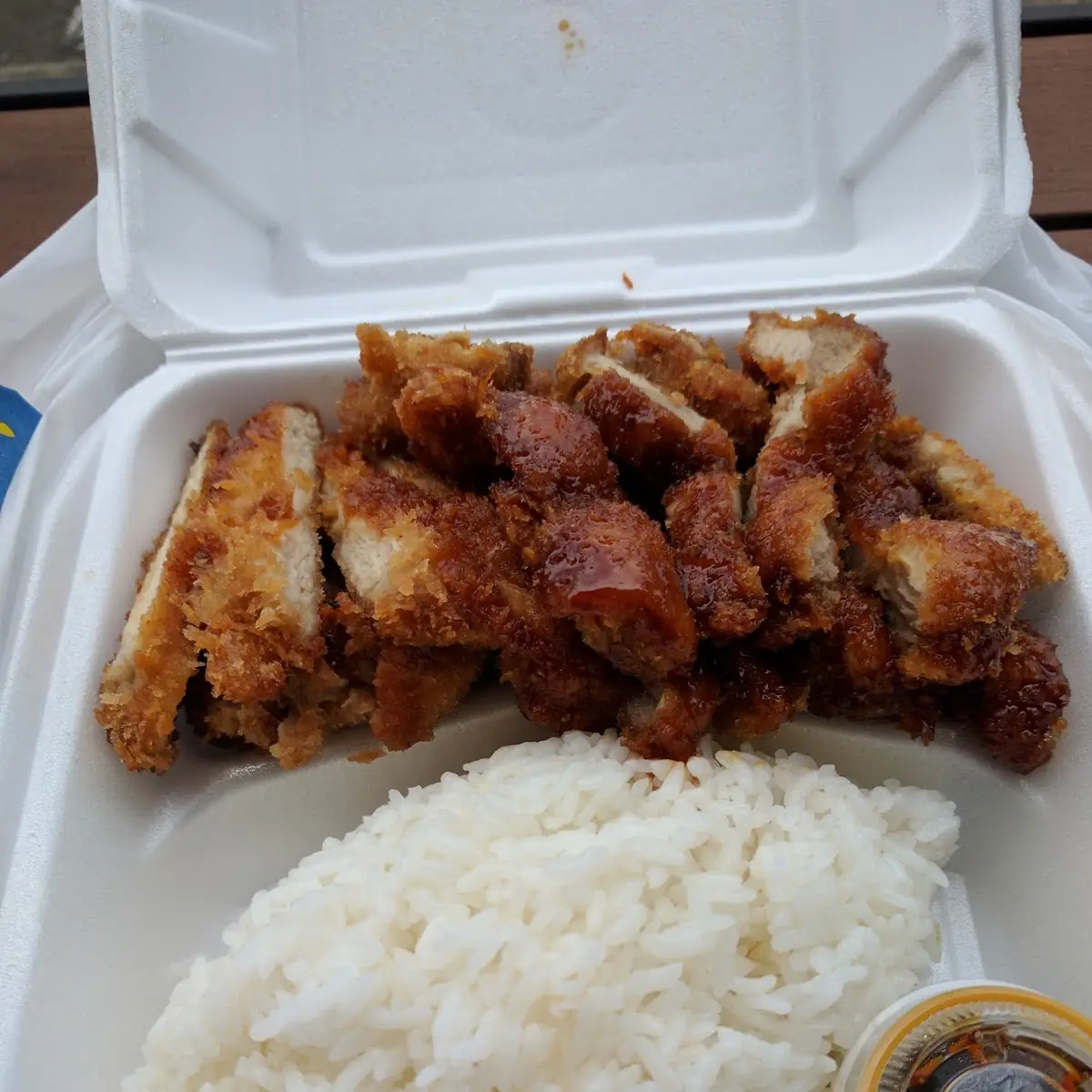Chicken Katsu and Beef Teriyaki