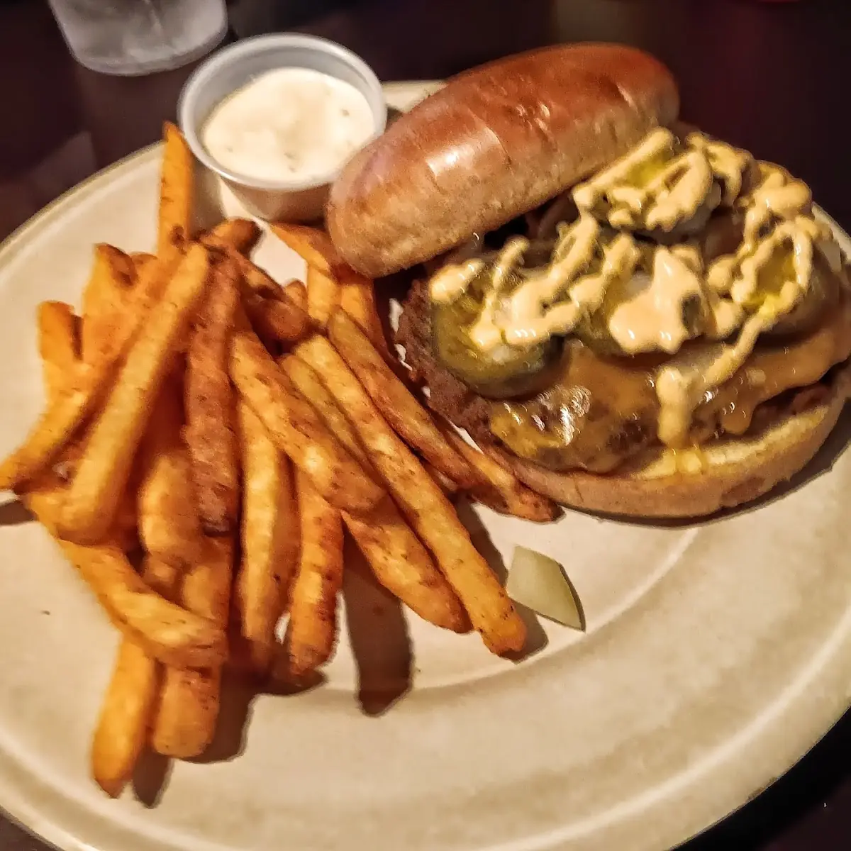 Mushroom Swiss Burger