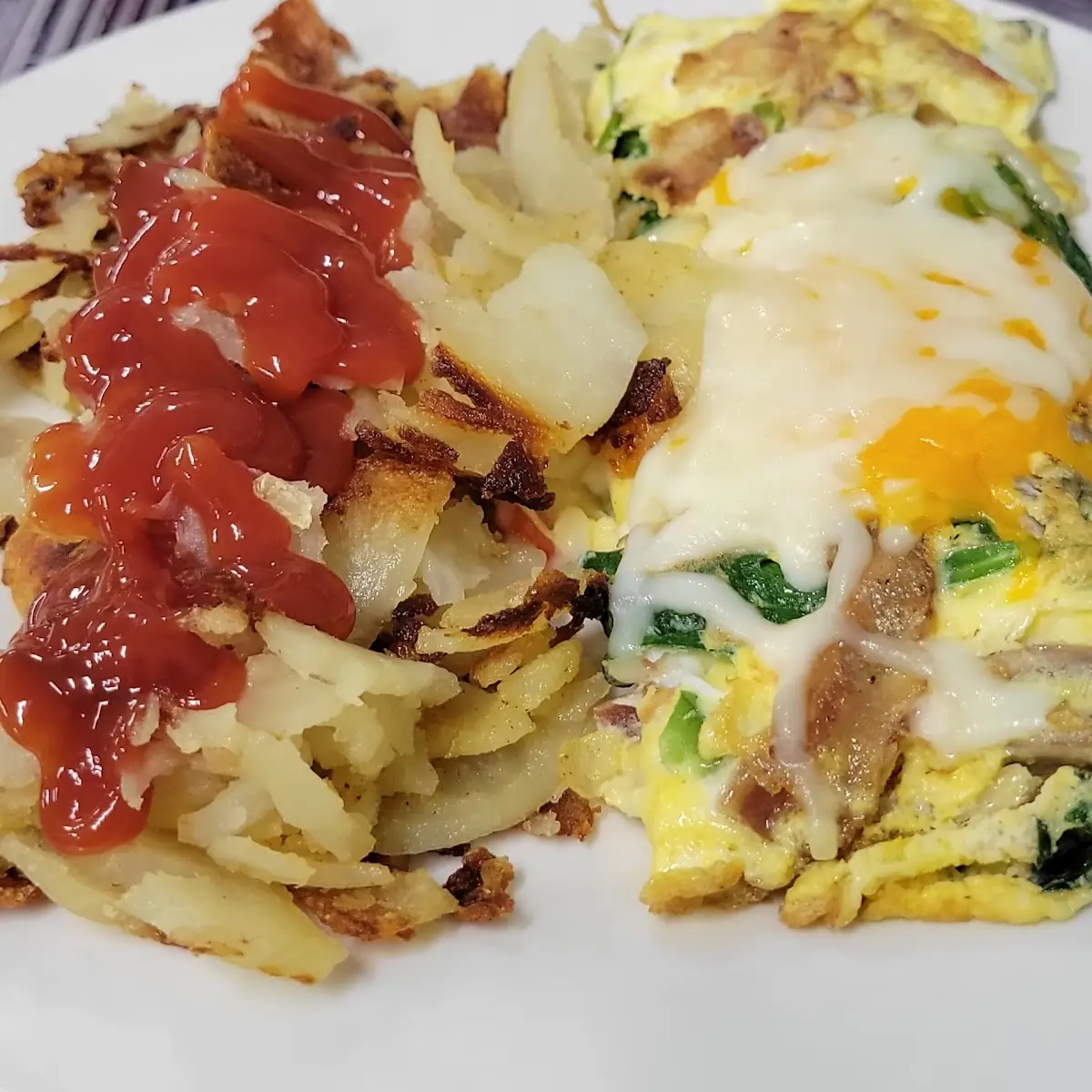 The Hungry Man Omelette