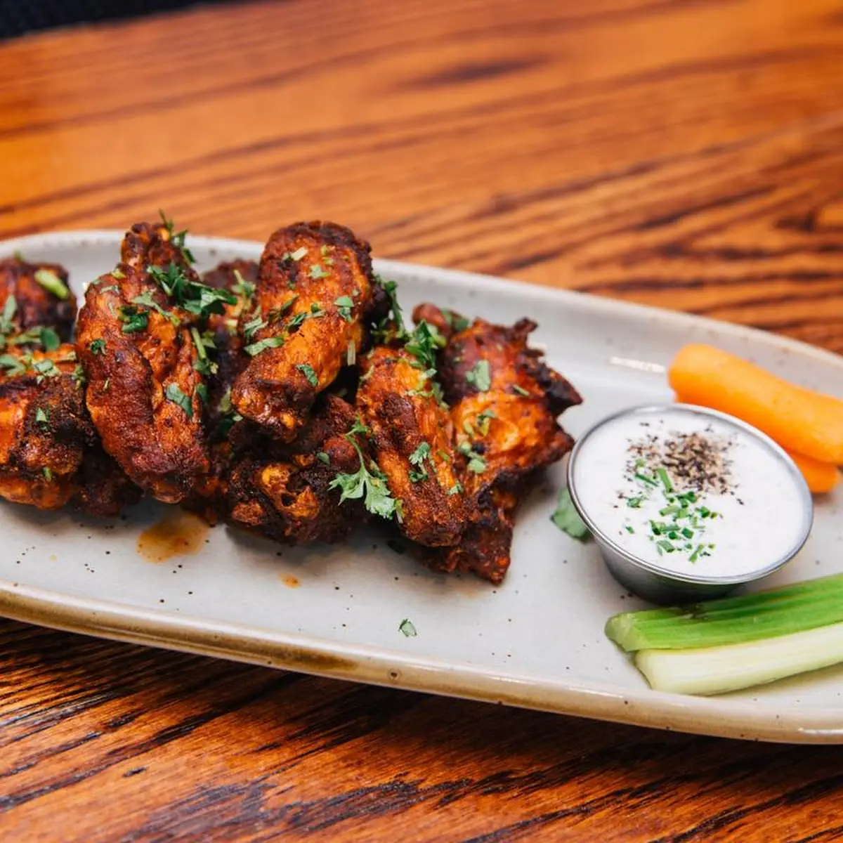 Korean BBQ Chicken Wings