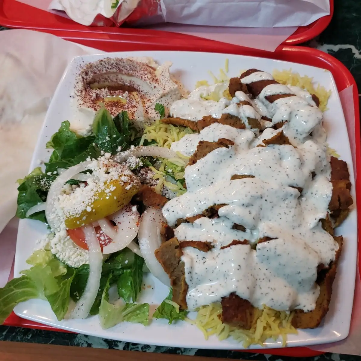 Lamb Gyro Platter