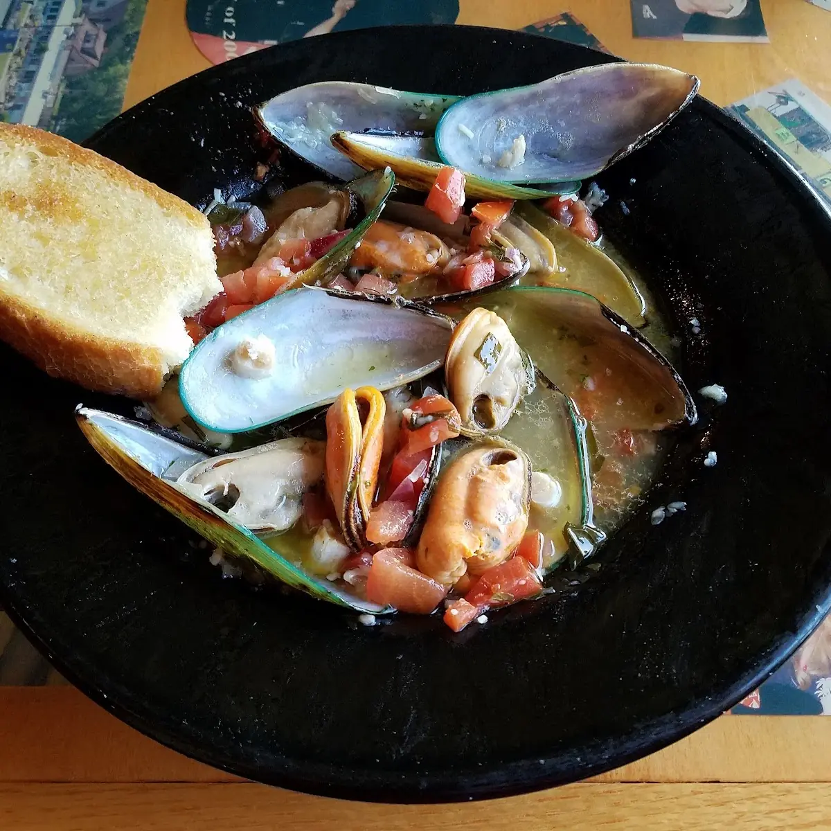 Mussels on the Half Shell