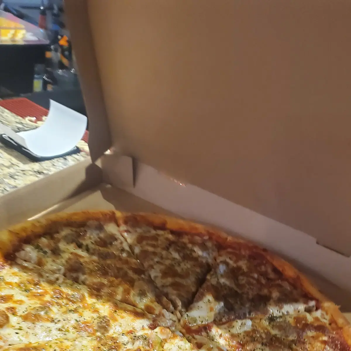 Sausage Pizza Personal 7 Medium