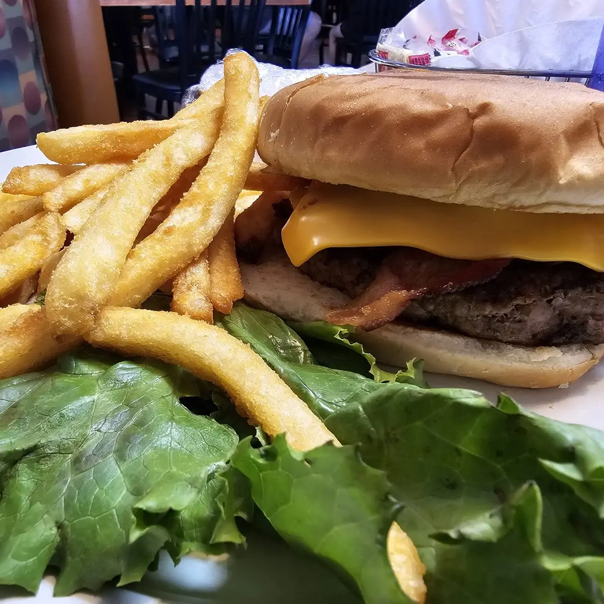 Cheeseburger and Fries