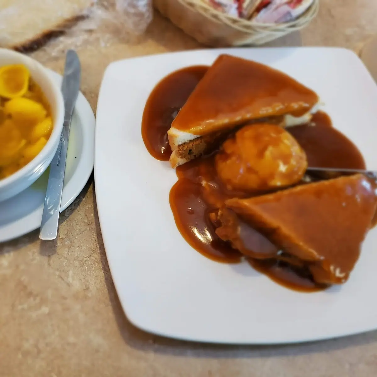 Open Faced Roast Beef Dinner