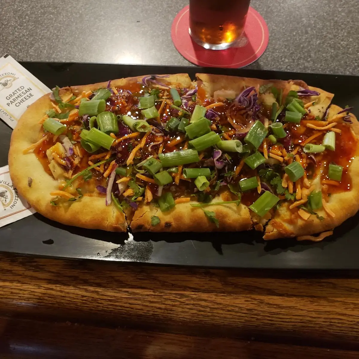 Thai Chicken Flatbread