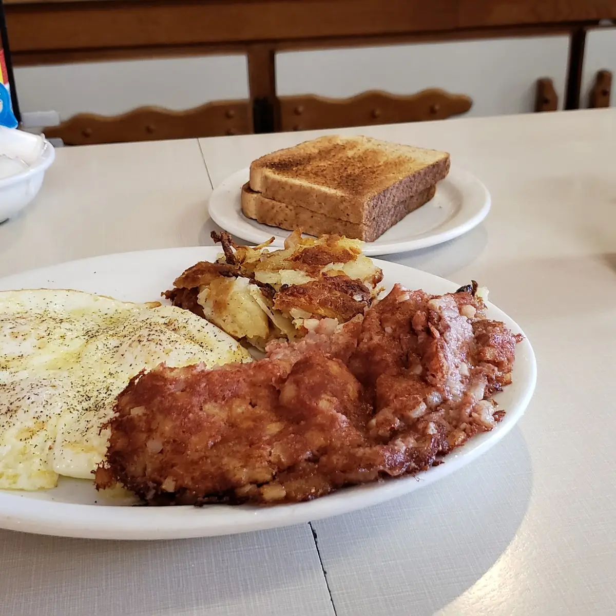 Corned Beef Hash & Eggs