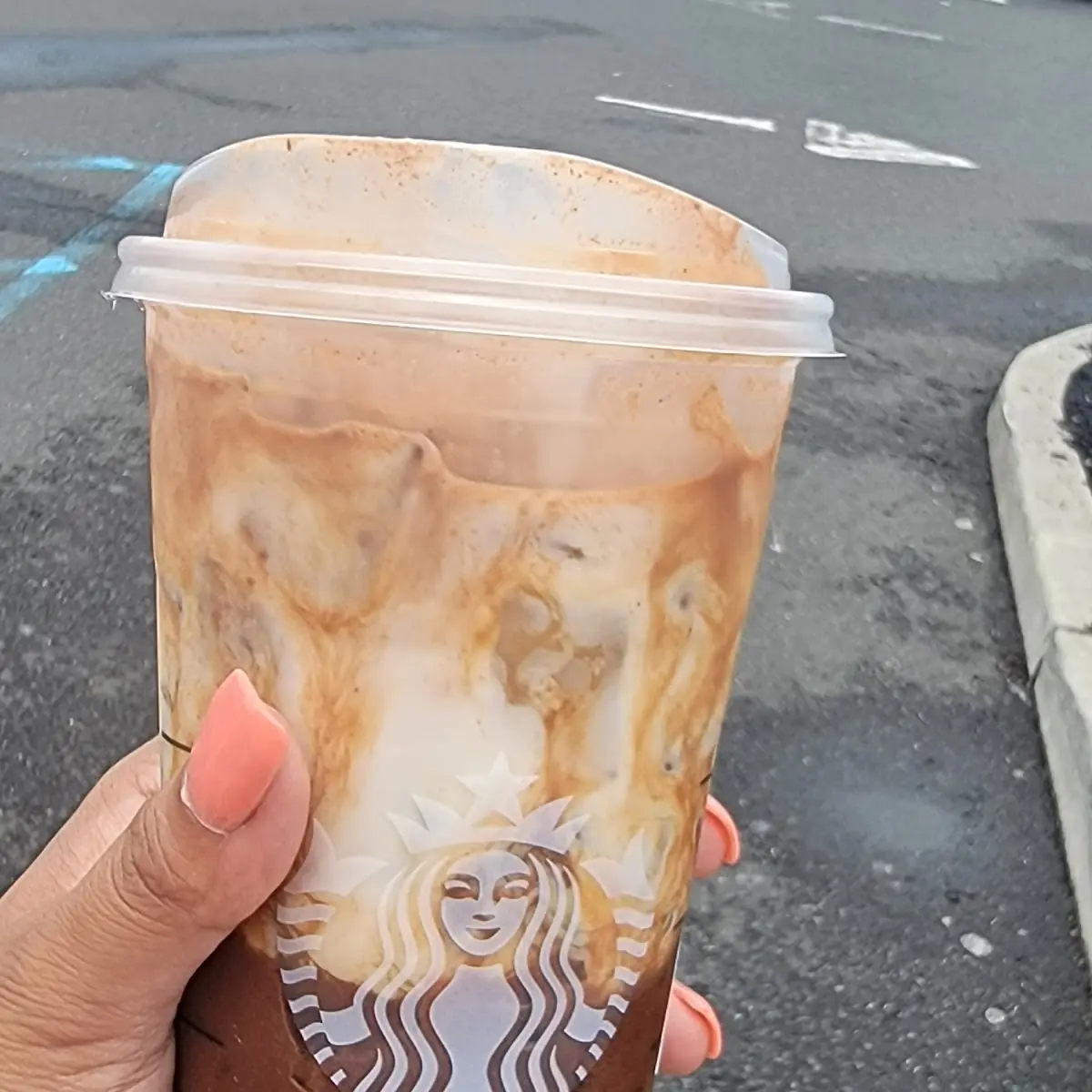 Iced Caramel Cloud Macchiato