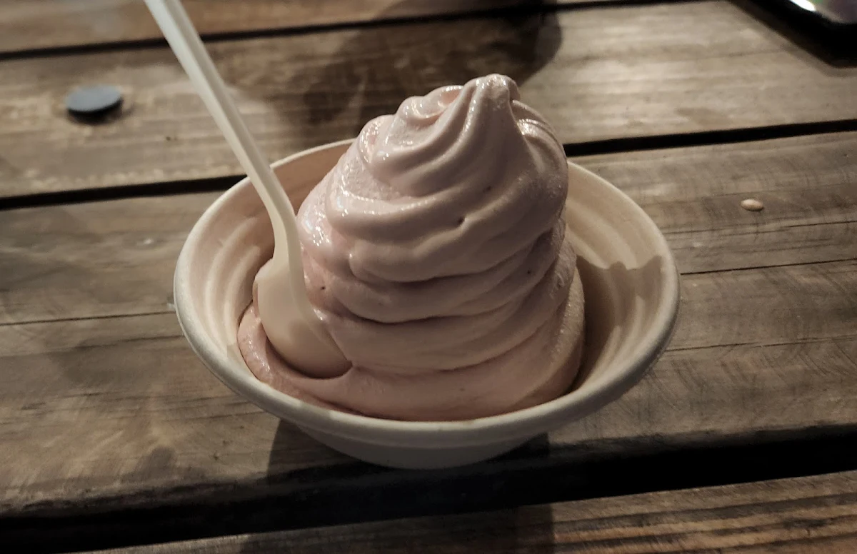 Soft Serve Fruit Ice Cream