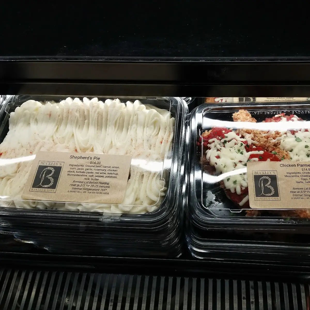 Chicken Parm and Mashed Potatoes
